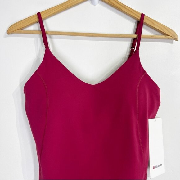 Lululemon NWT Align Waist-Length Cami Tank Magenta Smoke - Picture 6 of 14
